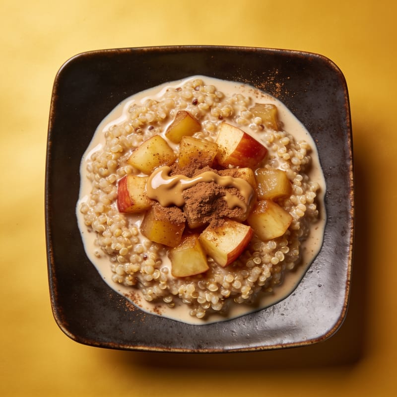 Apple Cinnamon Quinoa Porridge