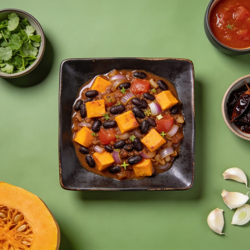 Butternut & Black Bean Chili