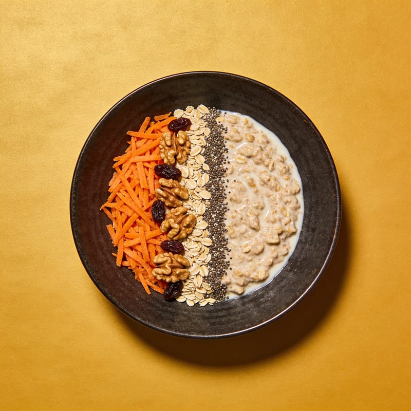 Carrot Cake Overnight Oats