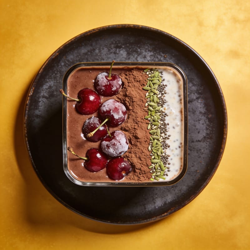 Cocoa Cherry Recovery Smoothie
