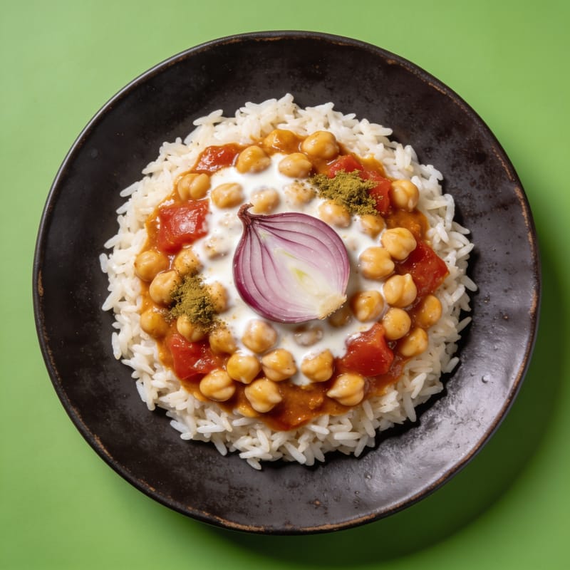 15-Minute Coconut Chickpea Curry