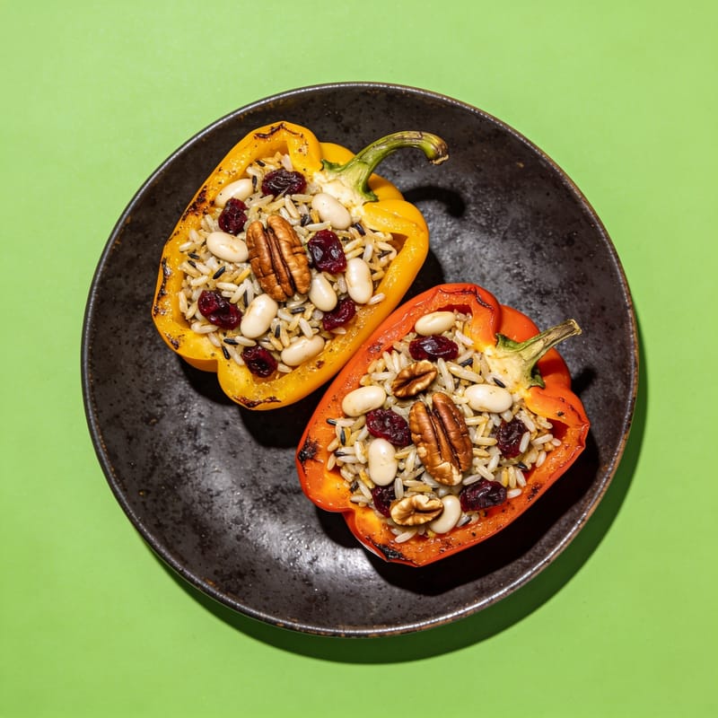 Harvest Grain Stuffed Peppers