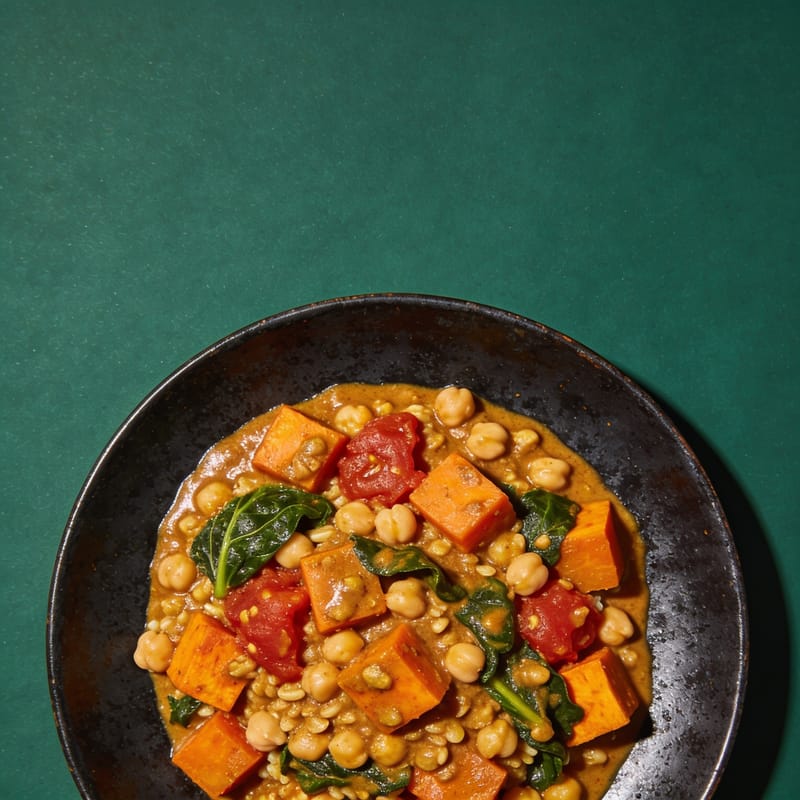 West African Peanut & Sweet Potato Stew