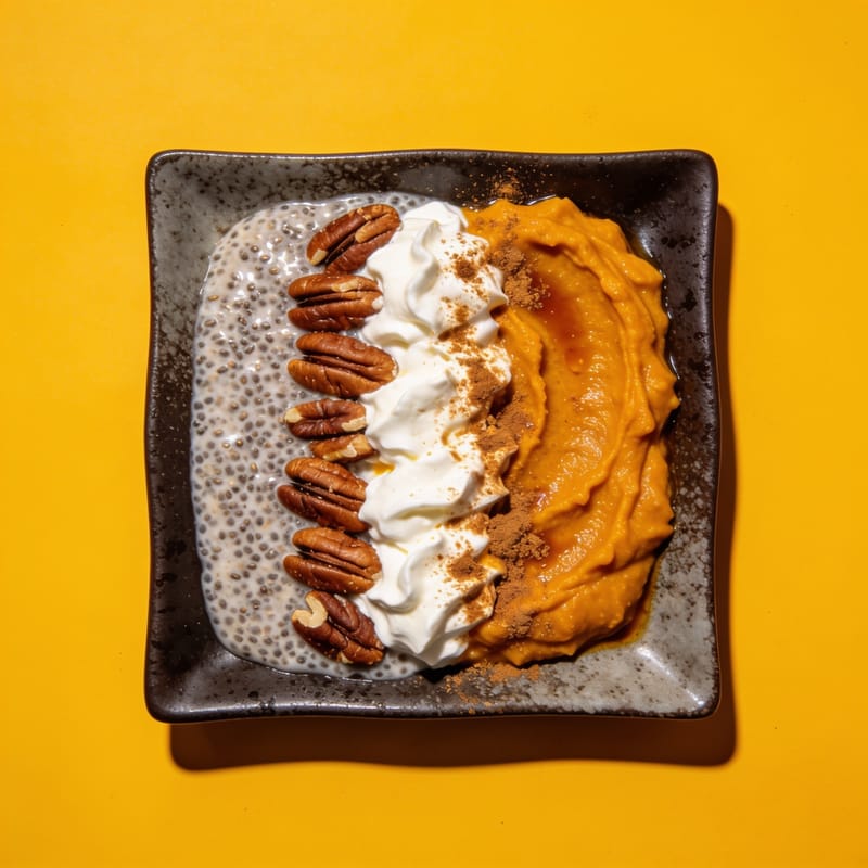 Pumpkin Spice Chia Pudding