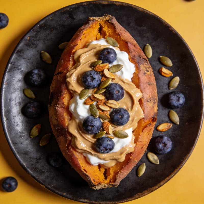 Loaded Sweet Potato Breakfast Bowl