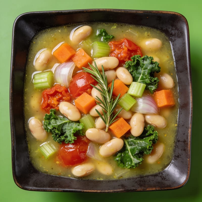 Tuscan White Bean & Kale Soup