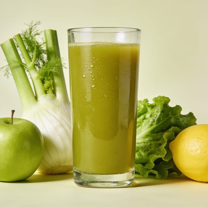 Apple Fennel & Greens