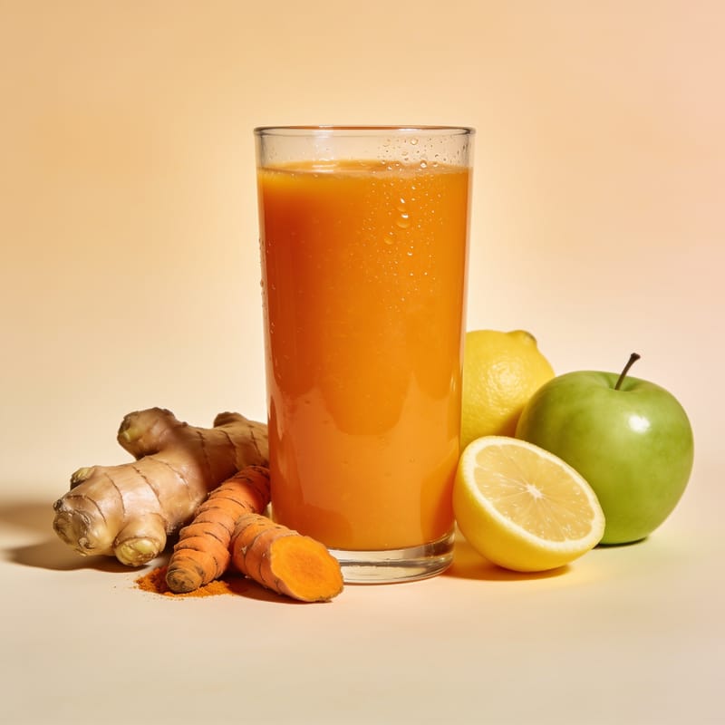 Ginger Turmeric Immunity Shots